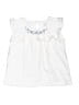 Carter's 100% Cotton White Sleeveless Blouse Size 5T - photo 1
