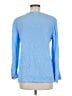 Chico's 100% Viscose Blue Long Sleeve Blouse Size Med (1) - photo 2