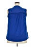 Merona 100% Rayon Blue Sleeveless Blouse Size XXL - photo 2
