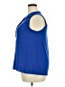 Merona 100% Rayon Blue Sleeveless Blouse Size XXL - photo 5
