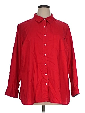Tommy Hilfiger Long Sleeve Button-Down Shirt (view 1)