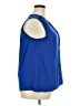 Merona 100% Rayon Blue Sleeveless Blouse Size XXL - photo 4