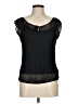 Alfani 100% Rayon Black Sleeveless Blouse Size M - photo 1