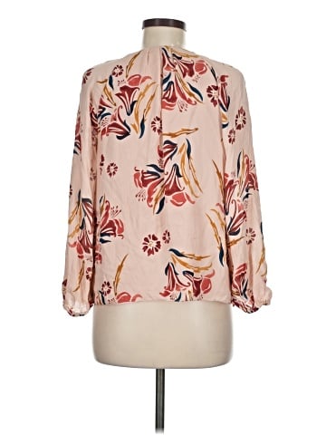 Joie 3/4 Sleeve Silk Top (view 2)