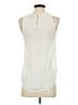 J.Crew 100% Polyester Ivory Sleeveless Blouse Size 00 - photo 2