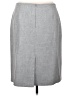 Isabella suits 100% Polyester Solid Gray Formal Skirt Size 16 - photo 2