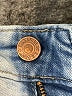 Levi's Blue Denim Shorts Size 14 - photo 3