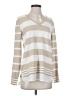 Calvin Klein Stripes Ivory Pullover Sweater Size S - photo 1