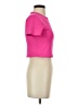 REORIA Pink Short Sleeve Turtleneck Size S - photo 4