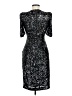 Calvin Klein 100% Polyester Black Cocktail Dress Size 6 - photo 2