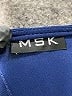 MSK Solid Blue Casual Dress Size L (estimated) - photo 7