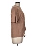 Unbranded 100% Polyester Brown Short Sleeve Blouse Size M - photo 4