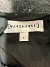 Warehouse 100% Polyester Black 3/4 Sleeve Top Size 6 - photo 4