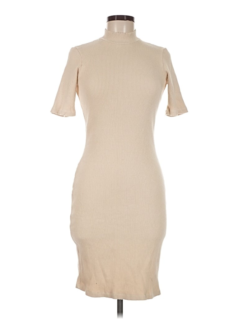 Pre-owned Monrow Casual Dress In Tan
