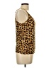 August Silk Gold Sleeveless Top Size L - photo 4