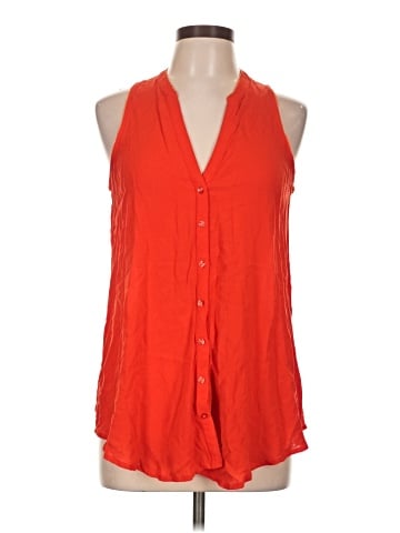 Maeve Sleeveless Button-Down Shirt (view 1)