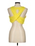 ALTERNATIVE Yellow Sleeveless T-Shirt Size M - photo 2