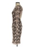 Alice + Olivia Animal Print Tan Cocktail Dress Size S (estimated) - photo 5
