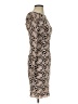Alice + Olivia Animal Print Tan Cocktail Dress Size S (estimated) - photo 4
