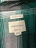 American Eagle Outfitters Plaid Green Long Sleeve Button-Down Shirt Size M - photo 7