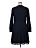 Ann Taylor 100% Polyester Chevron-herringbone Blue Casual Dress Size 14 - photo 2
