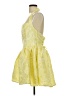 Shein Curve 100% Polyester Yellow Cocktail Dress Size 12 Plus (0) - photo 5