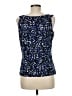 Calvin Klein Blue Sleeveless Blouse Size M - photo 2