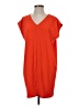 Old Navy Solid Orange Casual Dress Size S - photo 1