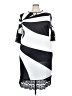 Unbranded Graphic Gray Cocktail Dress Size 3X - photo 1