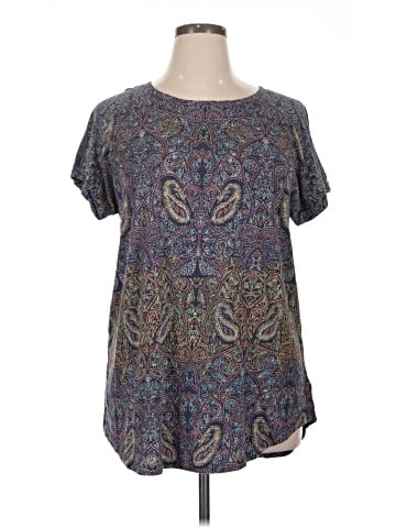Lucky Brand Short Sleeve Blouse (view 1)