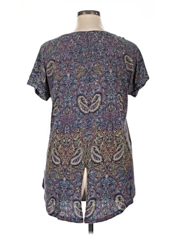 Lucky Brand Short Sleeve Blouse (view 2)