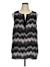 Maurices 100% Polyester Black Tank Top Size 16 (1) - photo 1