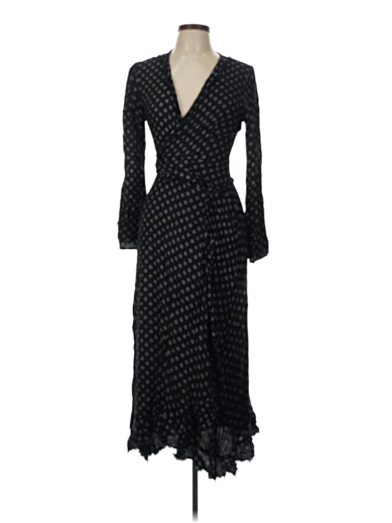 Pre-owned Elan Casual Dress In Black