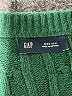 Gap Green Pullover Sweater Size M - photo 7