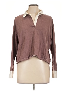 Aerie Long Sleeve Blouse (view 1)