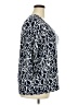 Chico's Blue 3/4 Sleeve Blouse Size XXL (4) - photo 4