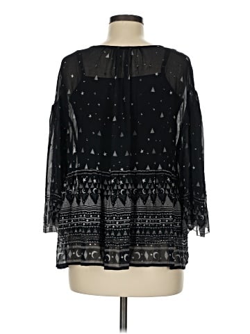 Joie 3/4 Sleeve Silk Top (view 2)