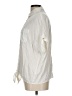 New Look 100% Viscose Ivory Short Sleeve Button-Down Shirt Size 12 - photo 5