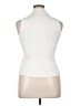 Jason Wu Ivory Sleeveless Button-Down Shirt Size XL - photo 2