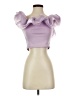 Shein 100% Polyester Purple Sleeveless Top Size 4 - photo 1