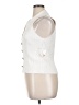 Jason Wu Ivory Sleeveless Button-Down Shirt Size XL - photo 5