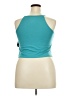 Torrid Teal Sleeveless Top Size 3X Plus (3) - photo 2