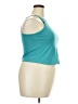 Torrid Teal Sleeveless Top Size 3X Plus (3) - photo 4