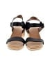 Ugg 100% Leather Black Wedges Size 11 - photo 2