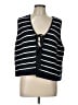 Aligne 100% Cotton Black Sweater Vest Size L - photo 1