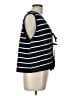Aligne 100% Cotton Black Sweater Vest Size L - photo 4