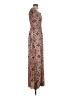 Windsor 100% Polyester Paisley Brown Casual Dress Size S - photo 4