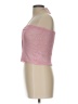 PrettyLittleThing 100% Polyester Pink Sleeveless Top Size L - photo 5