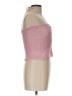PrettyLittleThing 100% Polyester Pink Sleeveless Top Size L - photo 4