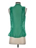Express 100% Polyester Green Sleeveless Blouse Size S - photo 2
